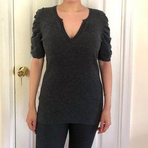 Oh Baby by Motherhood V Neck Ruched Sweater